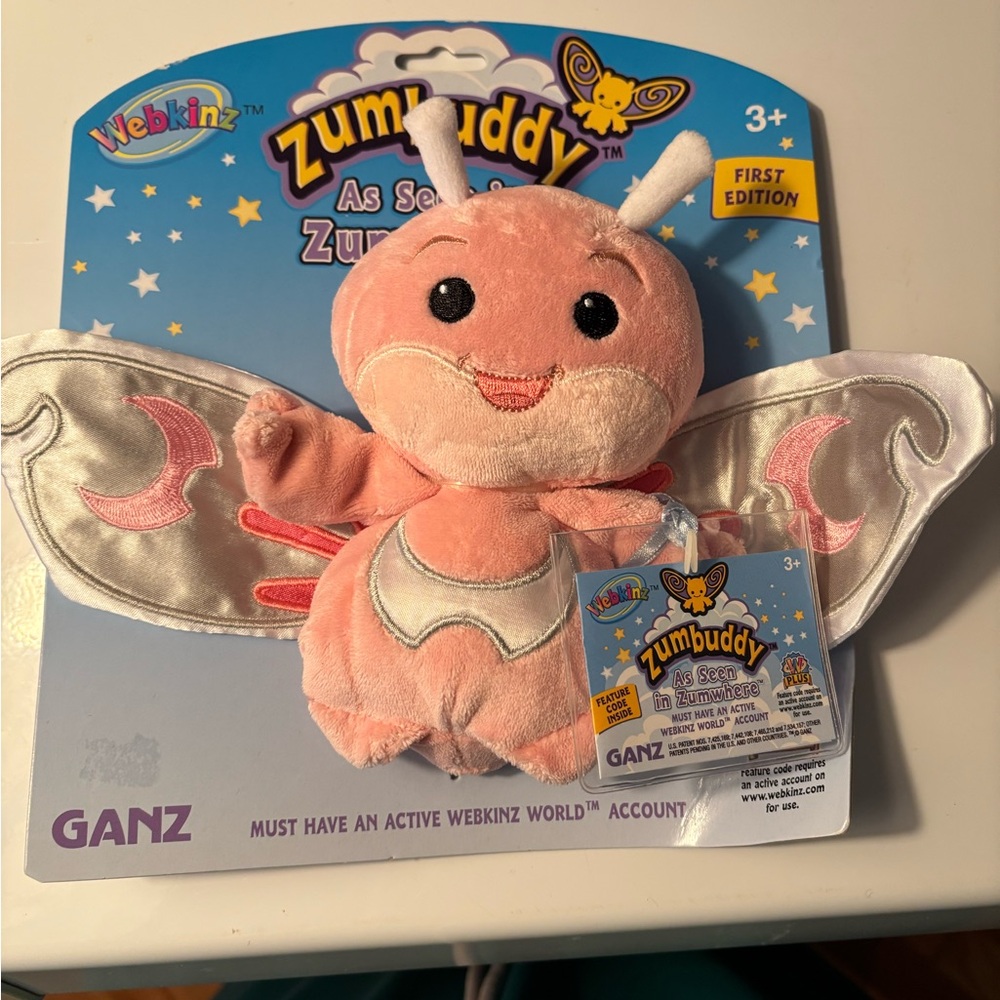 Webkinz Zumbuddy Zool WE000604 NWT Unused/sealed Code New Stuffed Plush Toy
